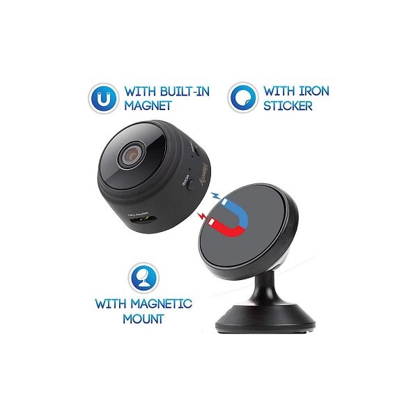Mini Ασύρματη IP WiFi Κάμερα HD Pro με Μπαταρία και Μαγνητική Βάση (ZY-908)