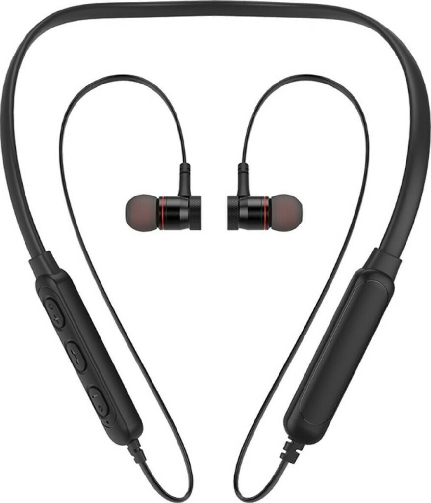 Ακουστικά Bluetooth Handsfree In-ear με Αντοχή στον Ιδρώτα Awei Μαύρα (G10BL)