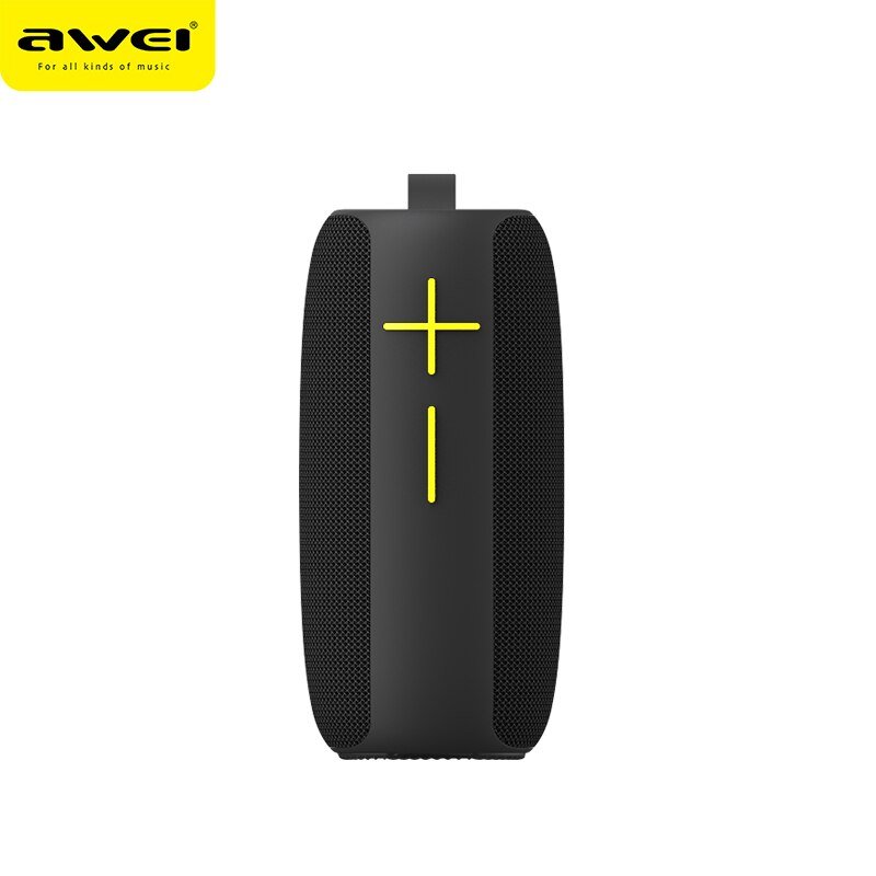 Φορητό Ασύρματο Ηχείο Bluetooth IPX6 20W με Διάρκεια Μπαταρίας έως 8 ώρες Awei Μαύρο (Y370)