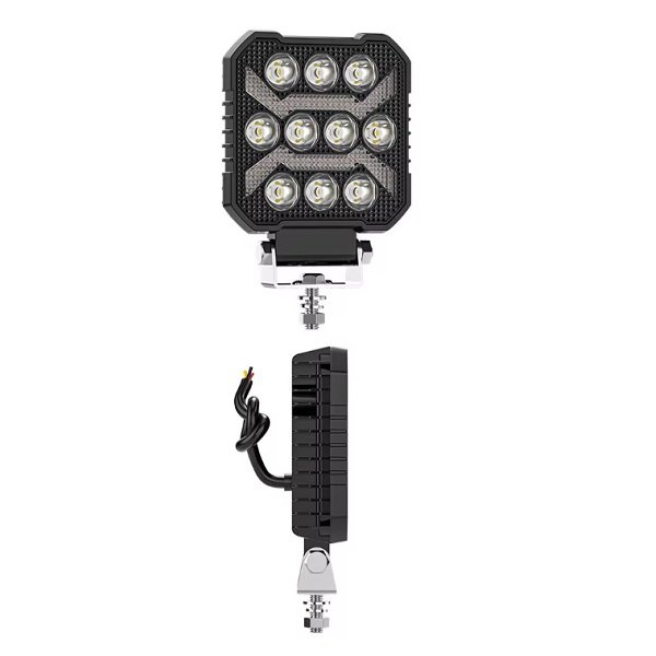 Προβολέας LED τετράγωνος αυτοκινήτου off road 4″ 10 LED (jn-2434-69)