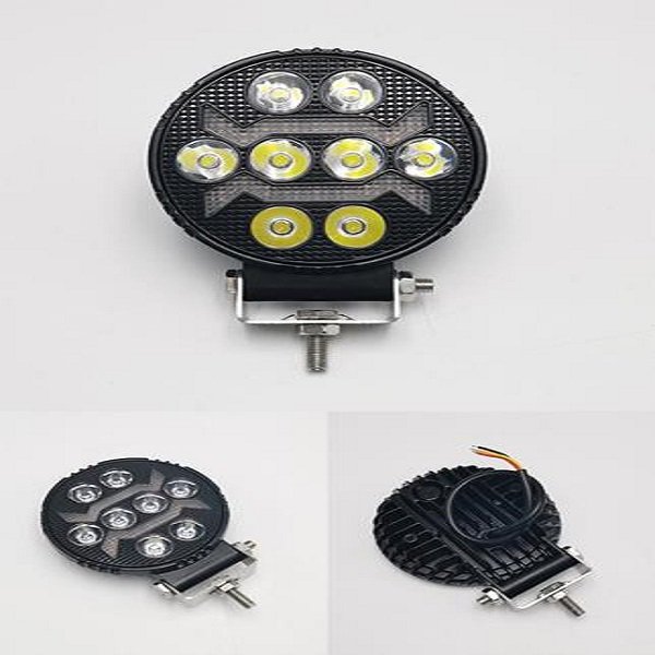 Προβολέας LED στρόγγυλος αυτοκινήτου off road 4″ 8Led (jn-2434-70)