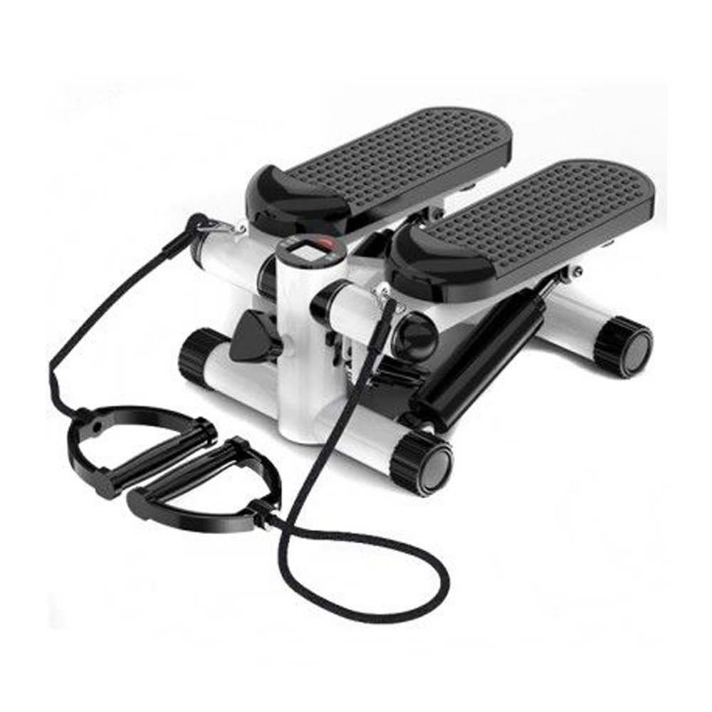 Mini Stepper με LCD Οθόνη – Ρύθμιση Ύψους και Λάστιχα Αντίστασης για Εκγύμναση (25566-66)