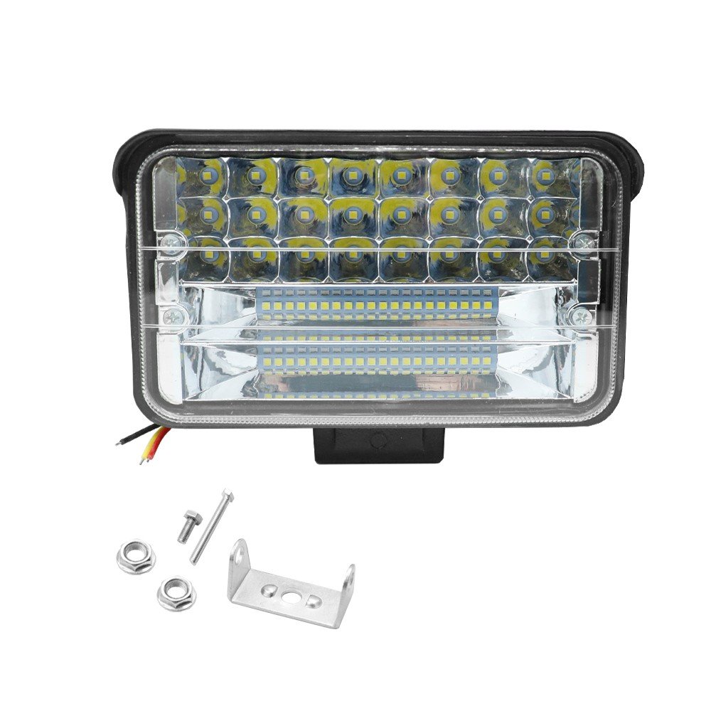 LED Αδιάβροχος Προβολέας 64 SMD με 2 Σκάλες 192W 12V – 24V IP67 19200LM 6000K Ψυχρό Λευκό