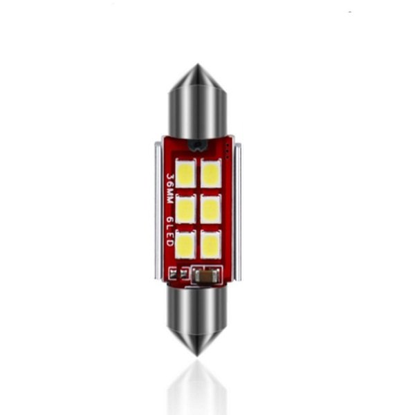 Λάμπα Αυτοκινήτου Canbus LED 6000K Ψυχρό Λευκό 36mm 2τμχ. (w15190-1-1)