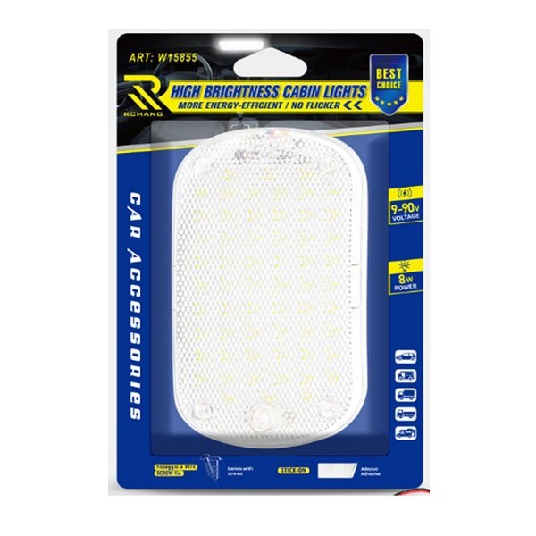 Εσωτερικό φως καμπίνας αυτοκινήτου 60smd 8w (w15855-1-1)