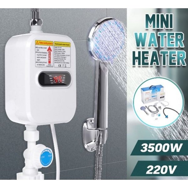 Ηλεκτρικός Ταχυθερμαντήρας Μπάνιου 3.5kW (RX-021)