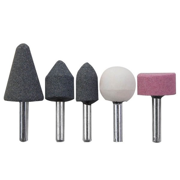 Πέτρες Λείανσης με Αξονάκι 1/4″ 5τμχ (zp-1006)